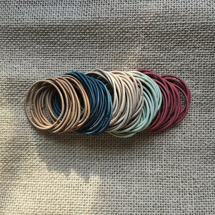 100pc 2mm thick and high elastic base hair loop