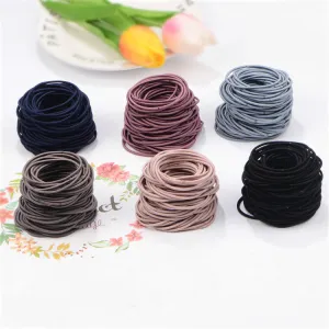 100pc 2mm thick and high elastic base hair loop