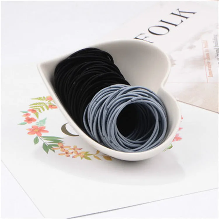 100pc 2mm thick and high elastic base hair loop