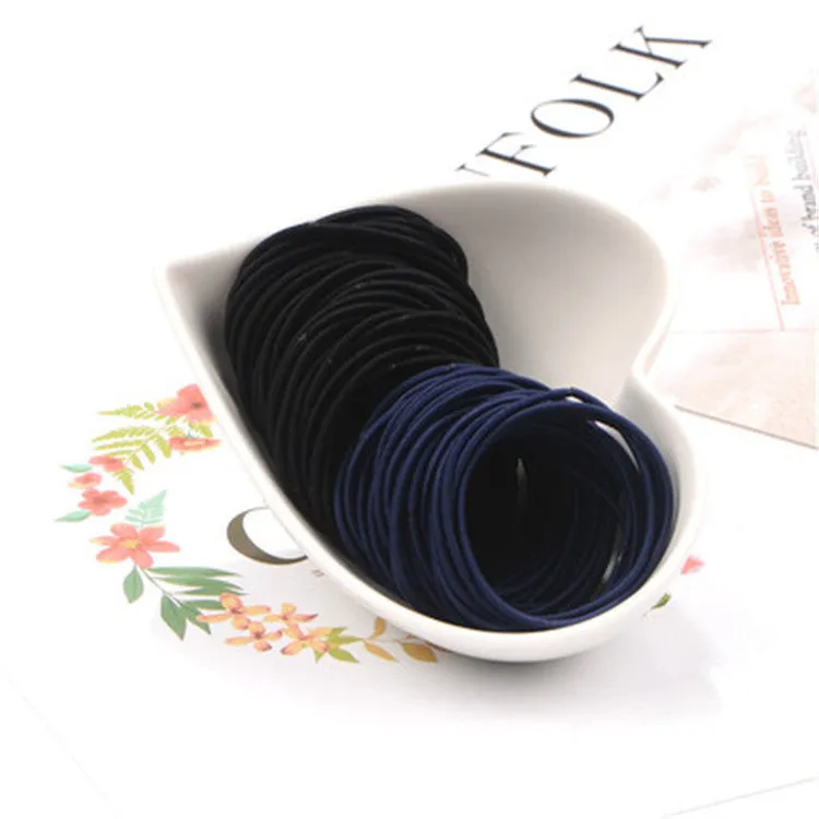 100pc 2mm thick and high elastic base hair loop