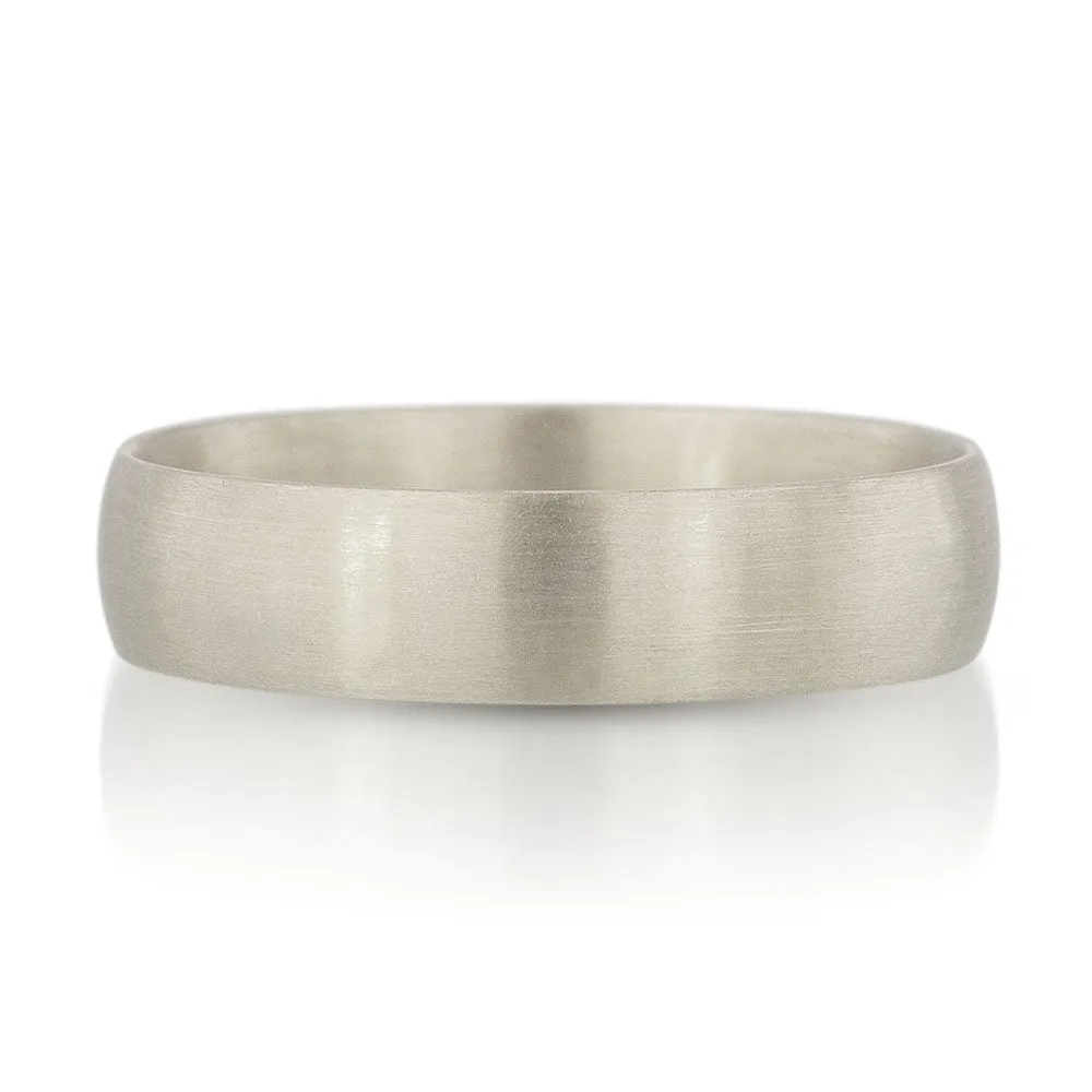 4mm Half Round Comfort Fit Band