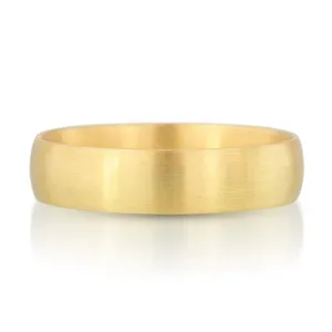 4mm Half Round Comfort Fit Band