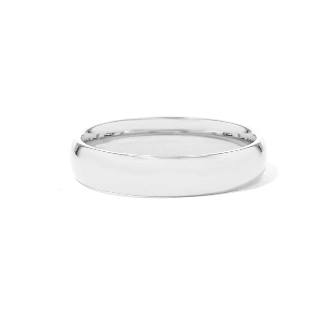 5.0mm Comfort Fit High Polish Band