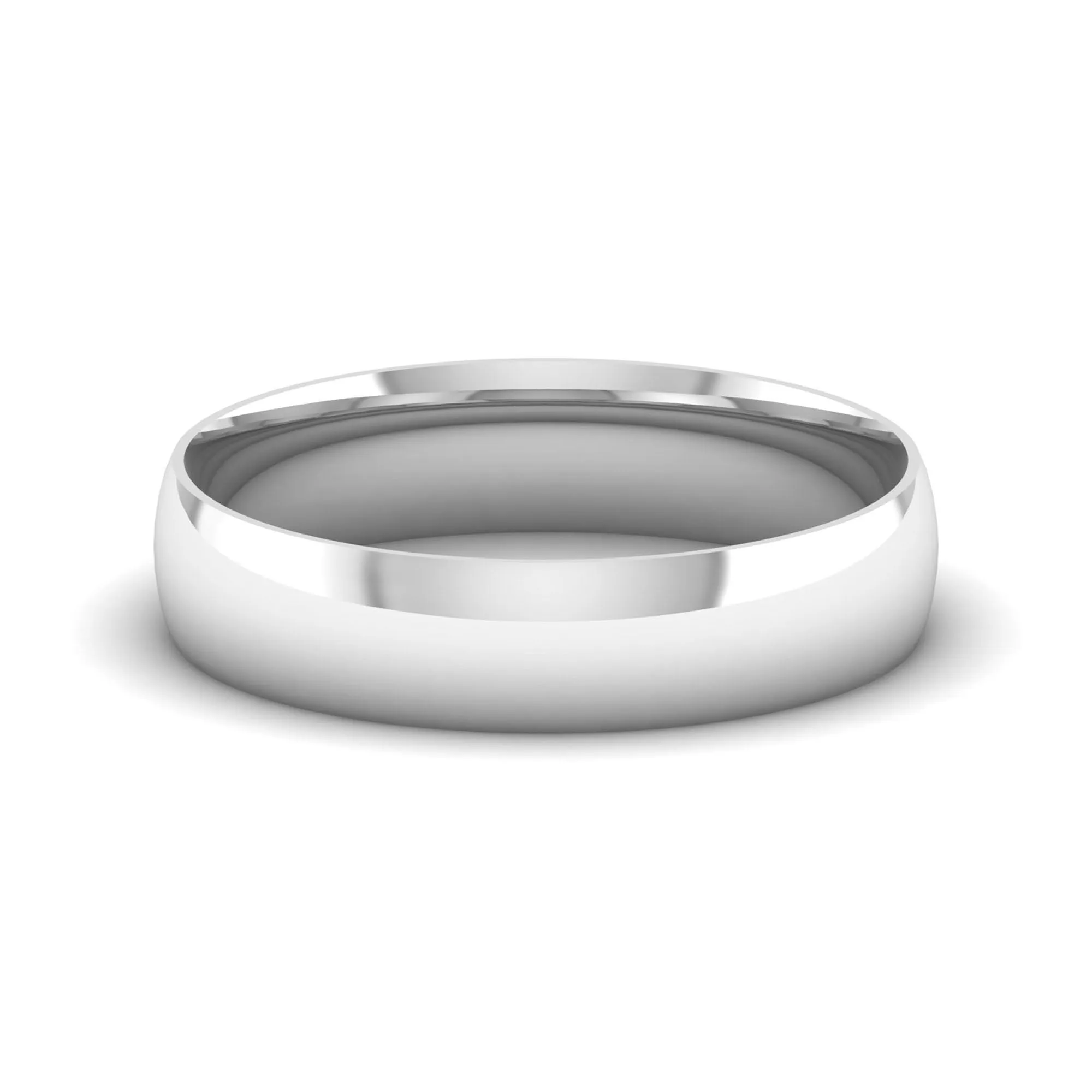 5mm Men's Comfort Fit Wedding Band