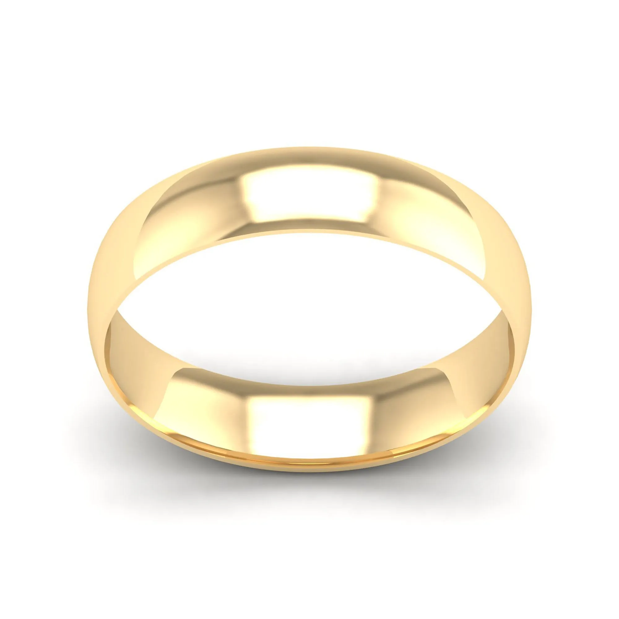 5mm Men's Comfort Fit Wedding Band