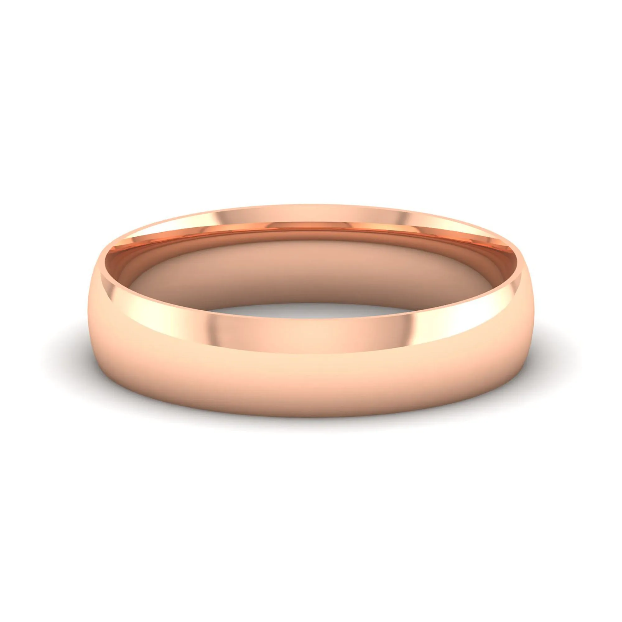 5mm Men's Comfort Fit Wedding Band
