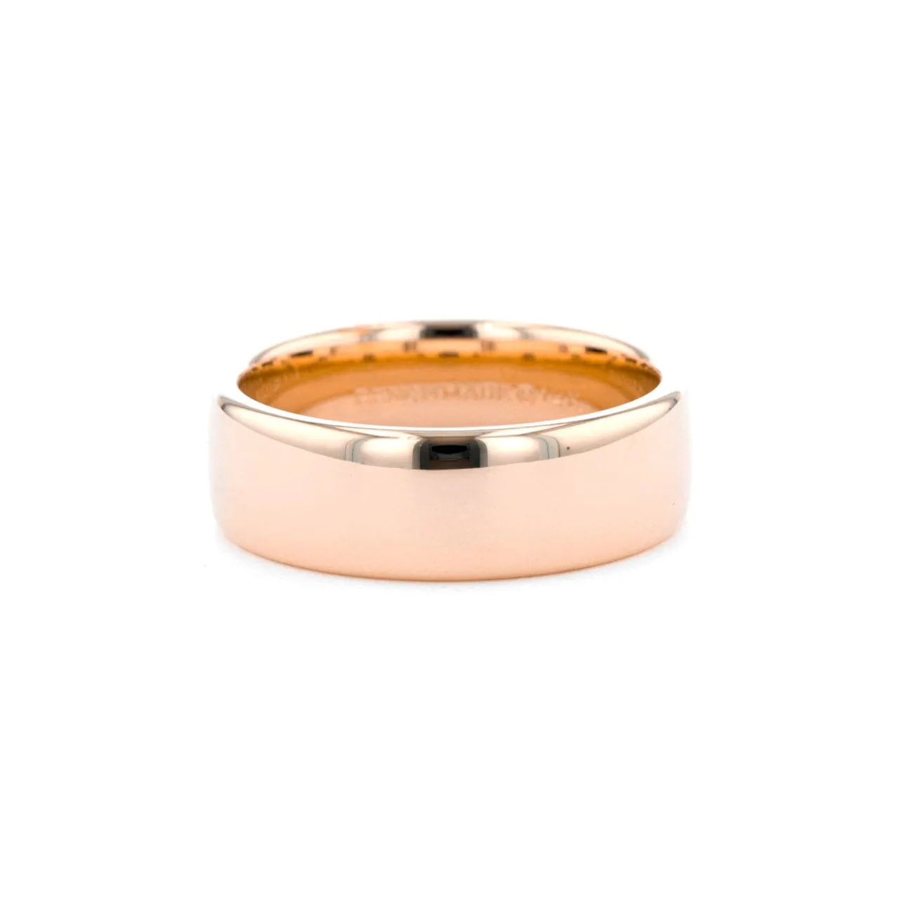 7.5mm Euro Comfort Fit High Polish Band