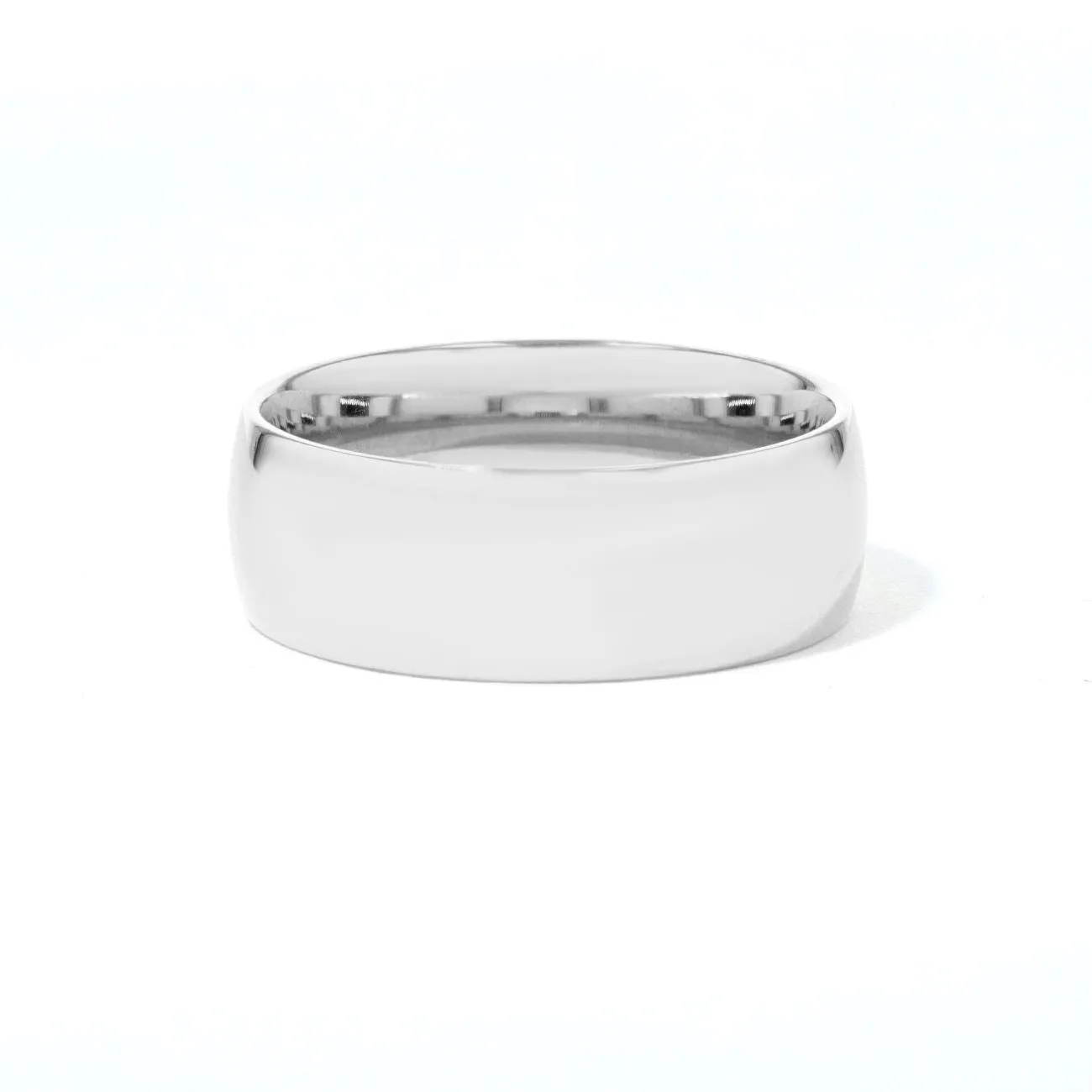 8.0mm Comfort Fit High Polish Band