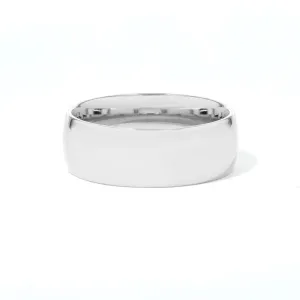 8.0mm Comfort Fit High Polish Band