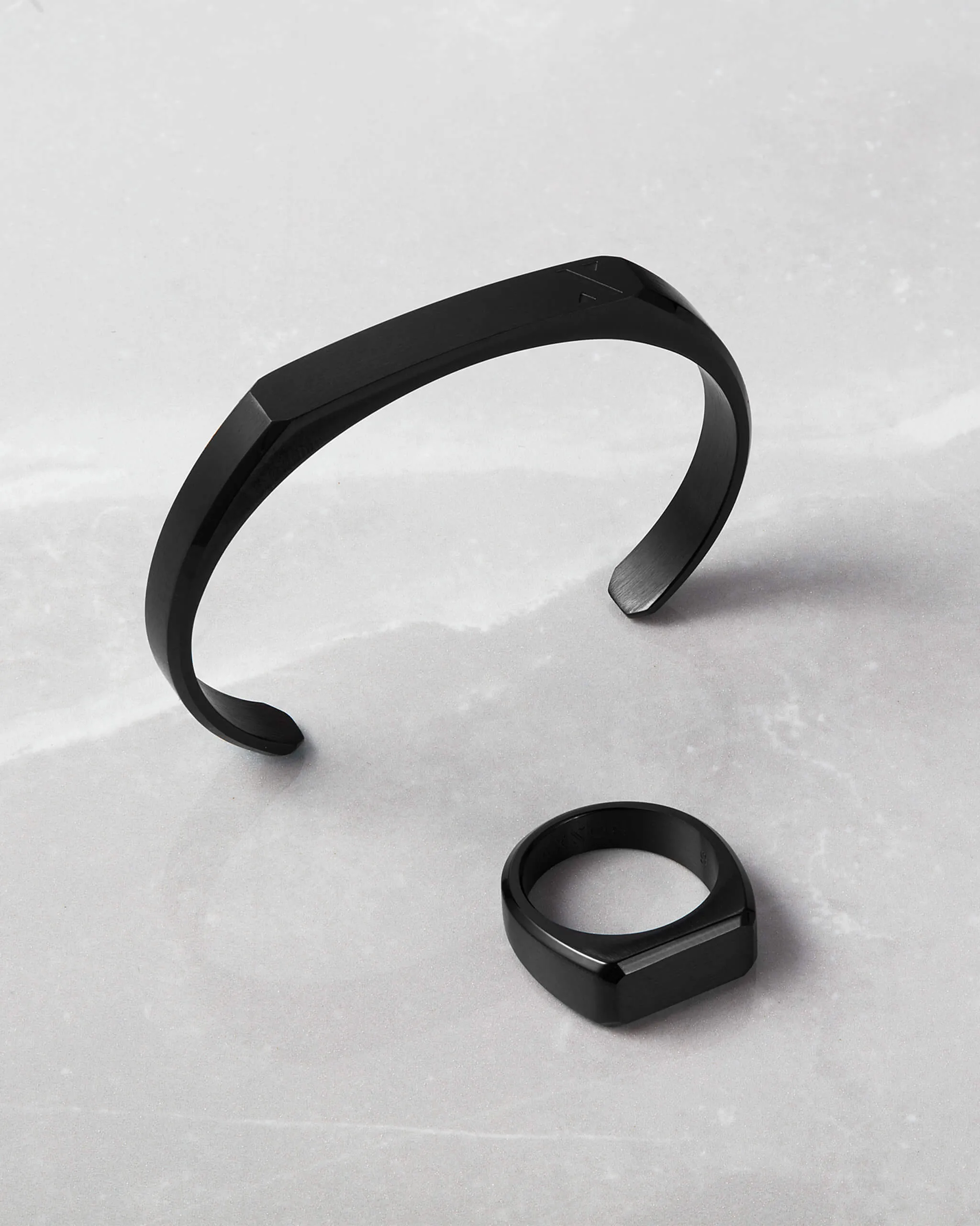 Ace Cuff Bracelet - Black
