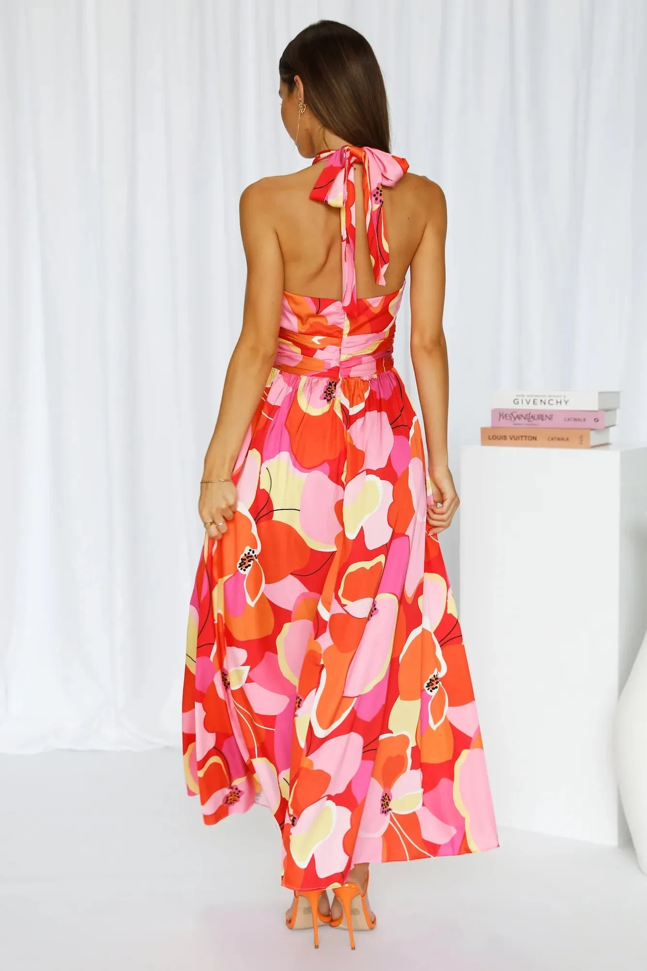 Amethyst Tales Midi Dress Multi