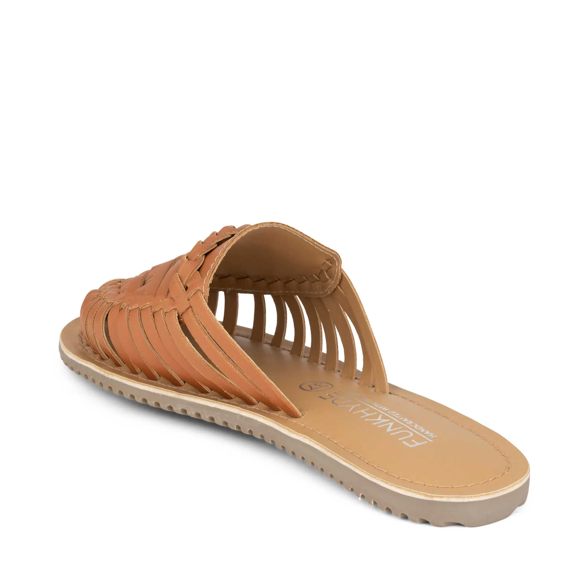 Amurra Tan Huarache Mules