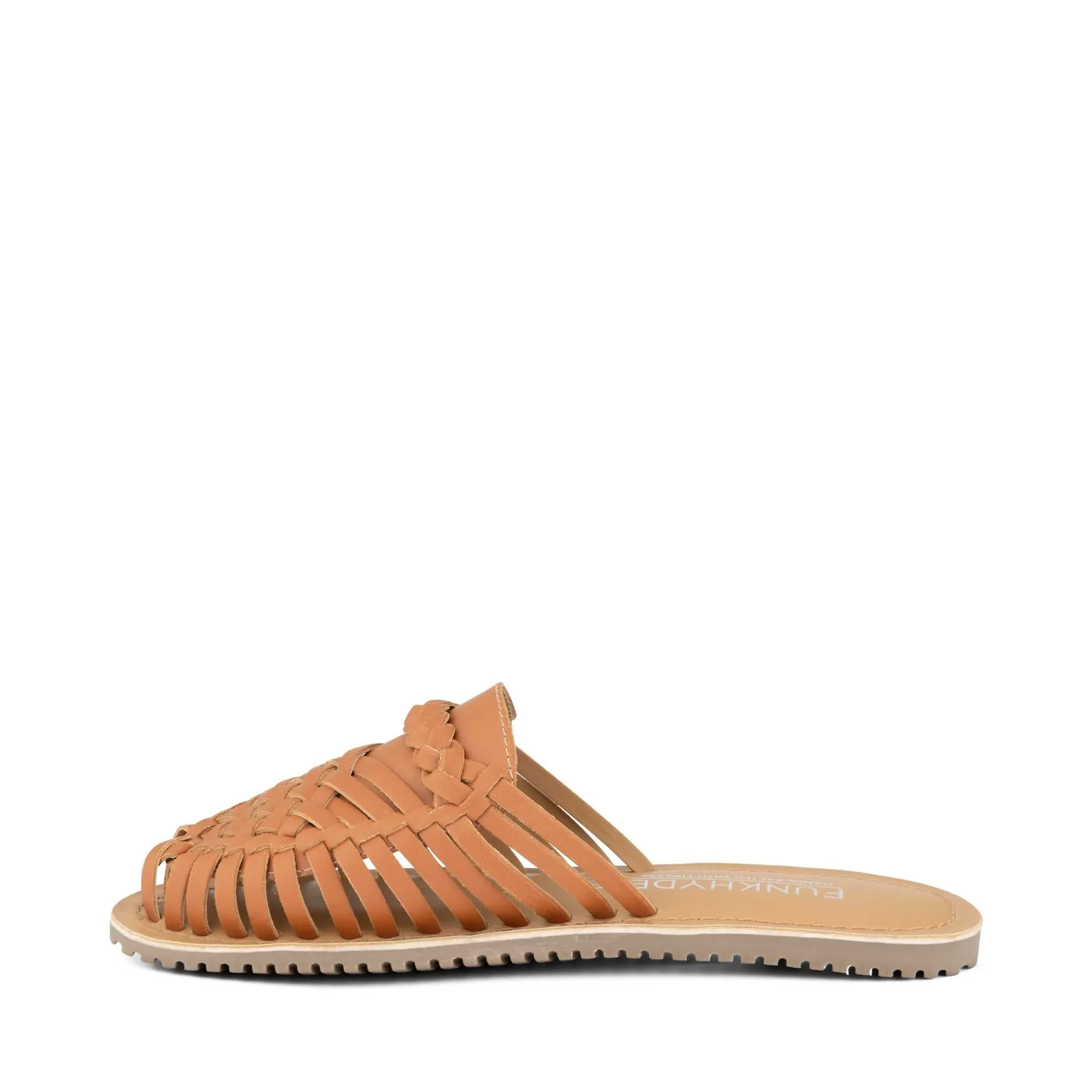 Amurra Tan Huarache Mules