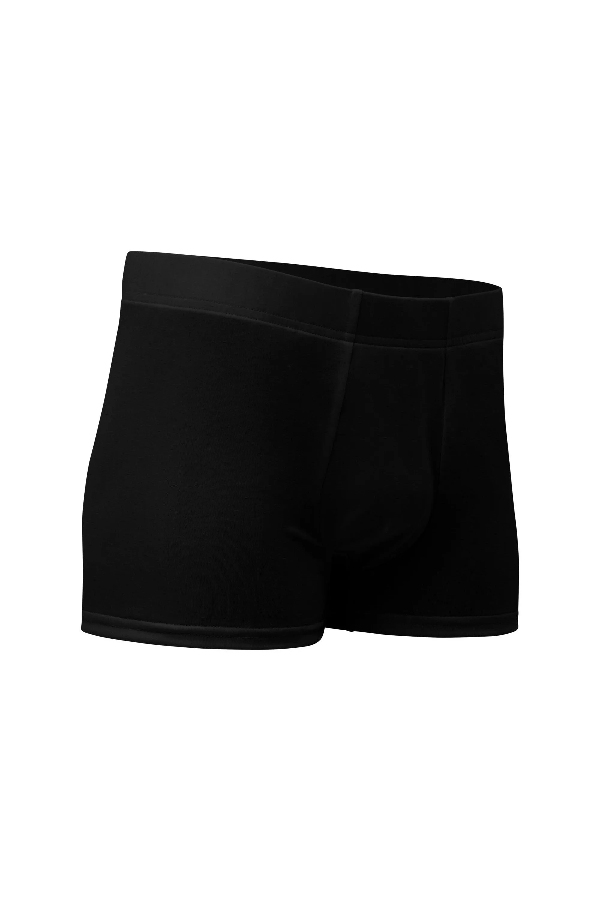 Asana Hawaii Black Boxer Briefs