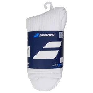 Babolat Mix 3 Pairs Socks (White)