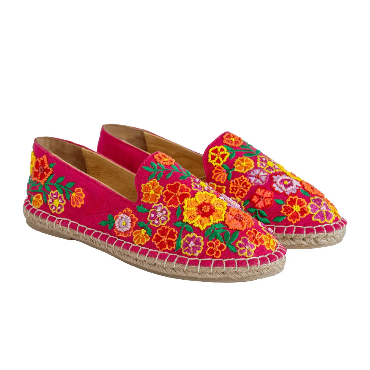 Bageecha Pink Espadrilles