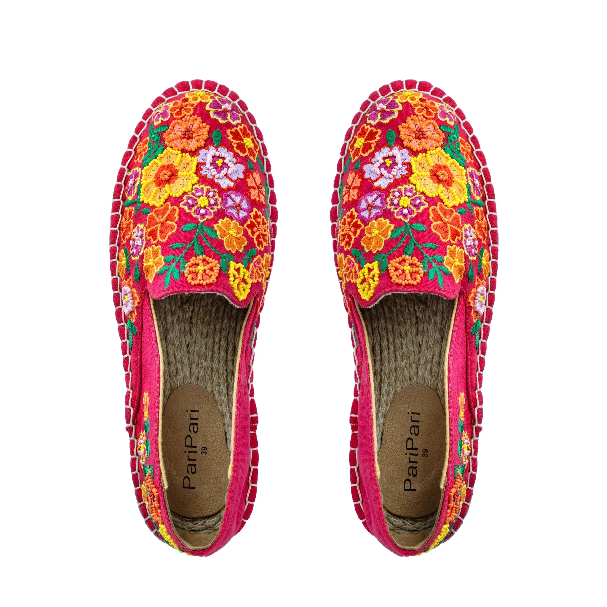Bageecha Pink Espadrilles