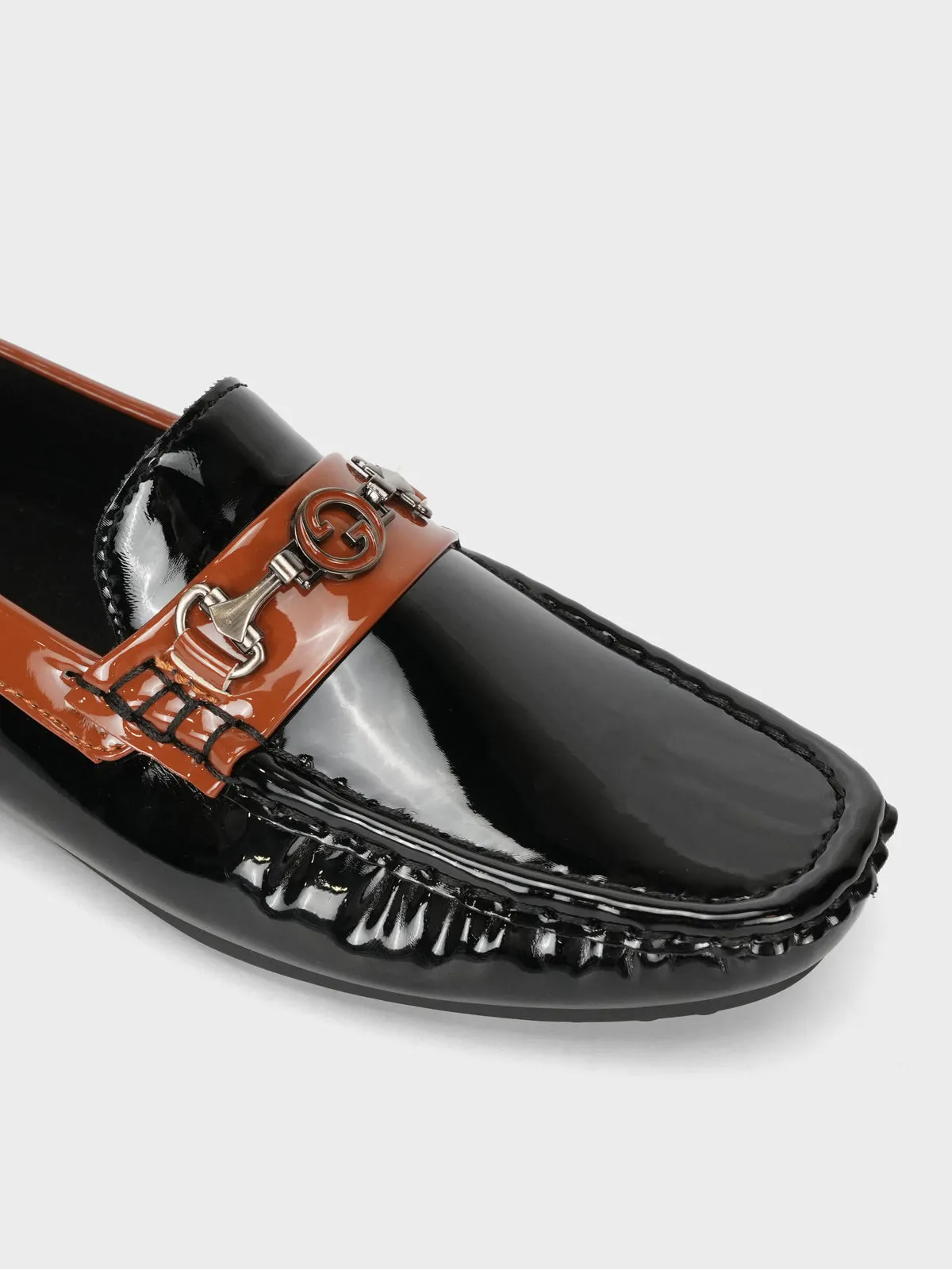 Boys "POE" Slip On Moccasin Shoes