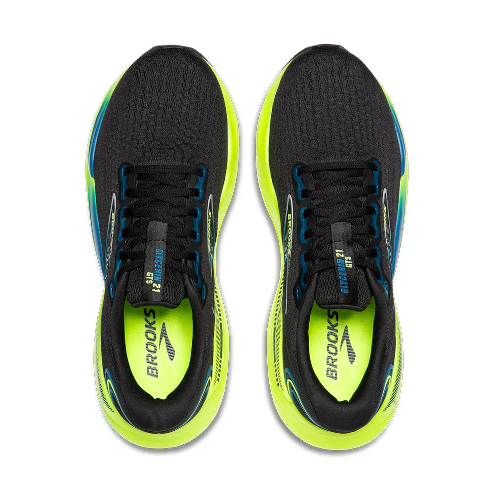 Brooks Glycerin GTS 21 (Mens) - Black/Blue/Nightlife