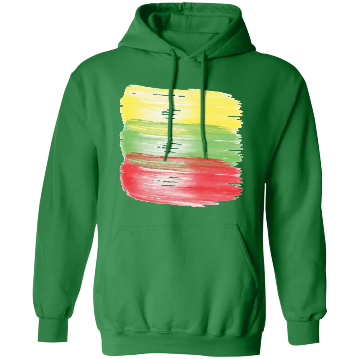 Brush Strokes - Men/Women Unisex Comfort Pullover Hoodie