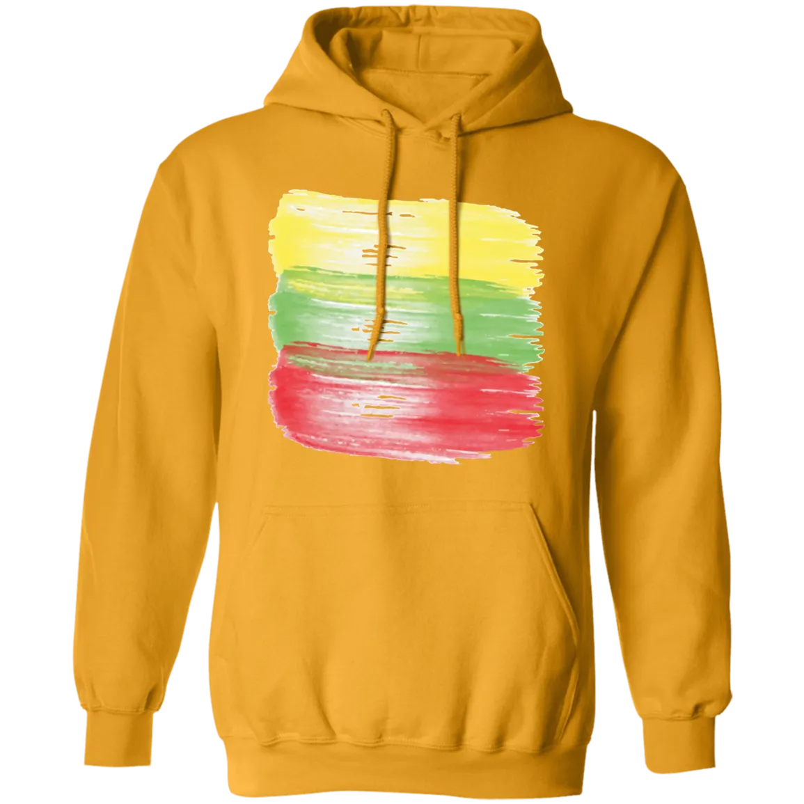 Brush Strokes - Men/Women Unisex Comfort Pullover Hoodie