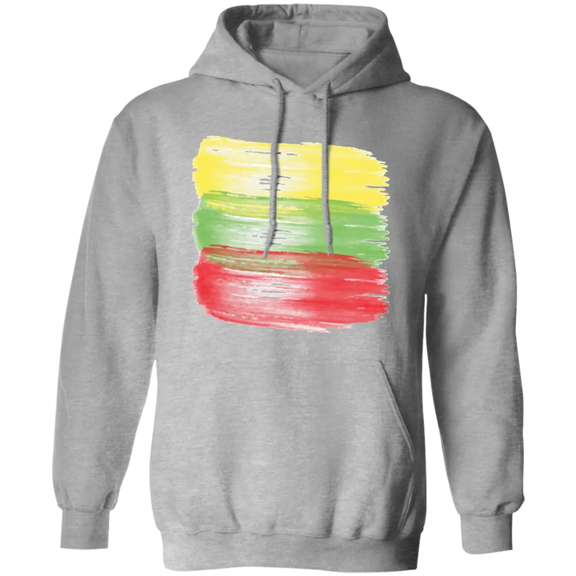 Brush Strokes - Men/Women Unisex Comfort Pullover Hoodie