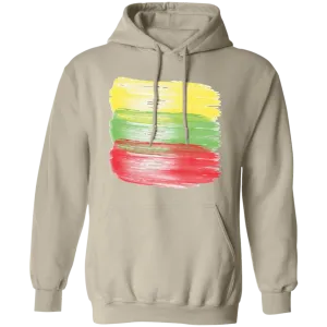 Brush Strokes - Men/Women Unisex Comfort Pullover Hoodie