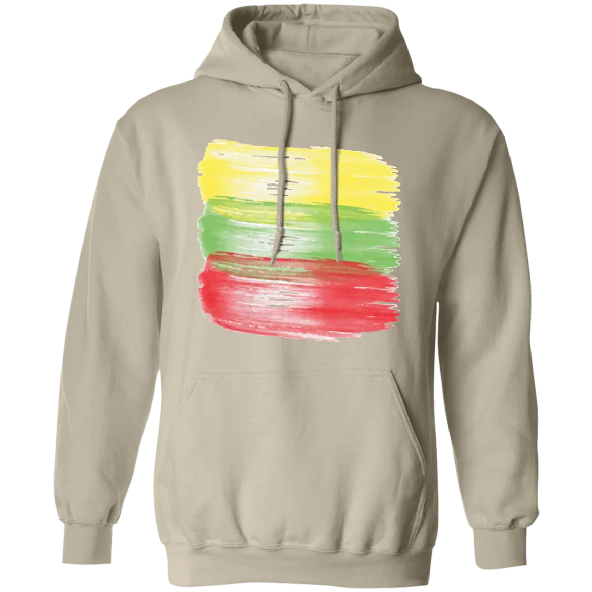 Brush Strokes - Men/Women Unisex Comfort Pullover Hoodie