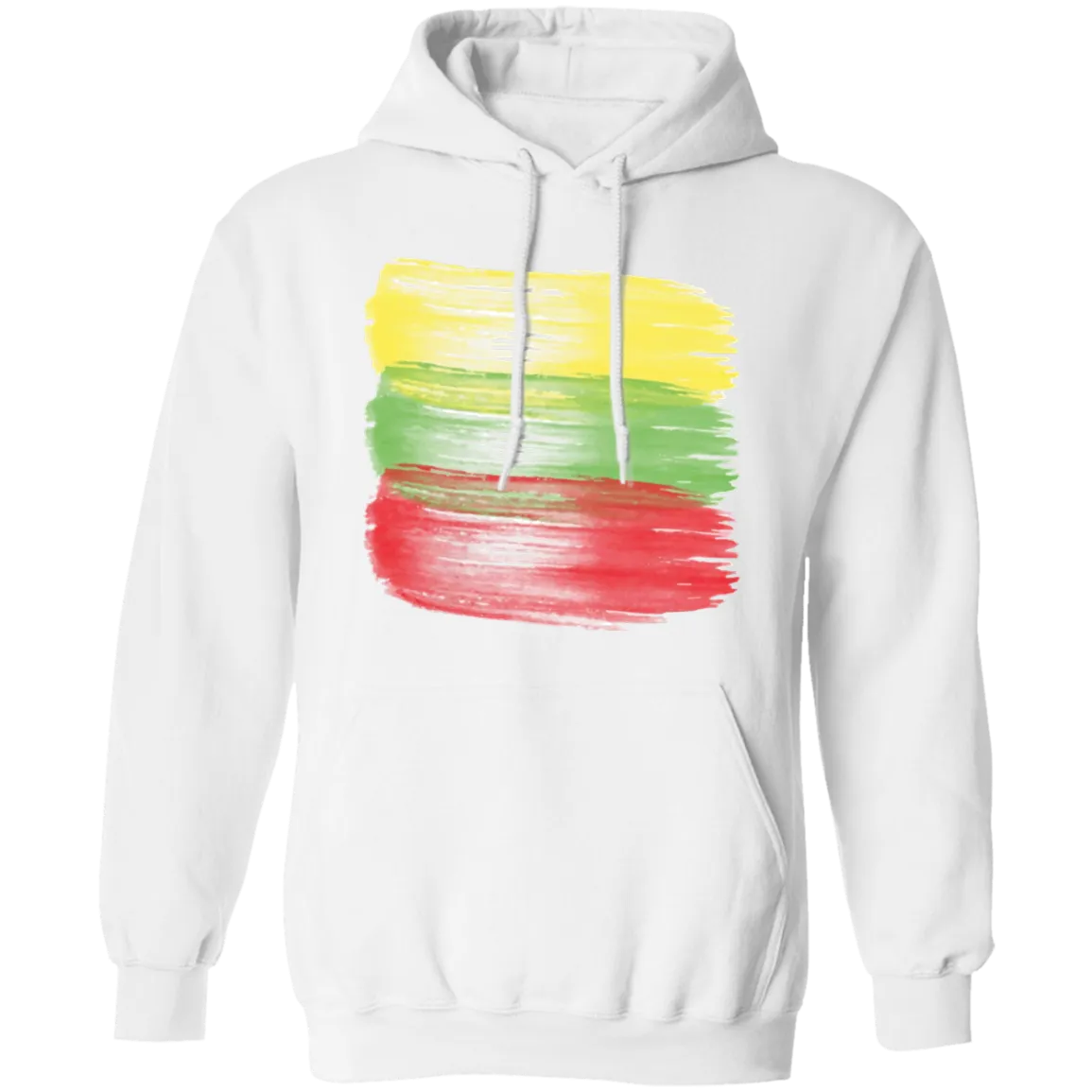 Brush Strokes - Men/Women Unisex Comfort Pullover Hoodie