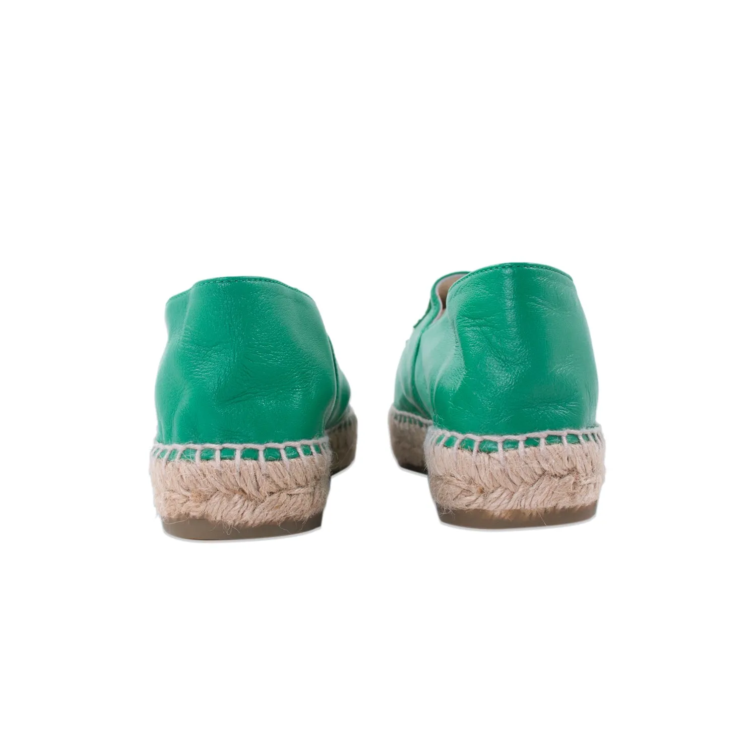 Chanel Lambskin Leather CC Espadrilles