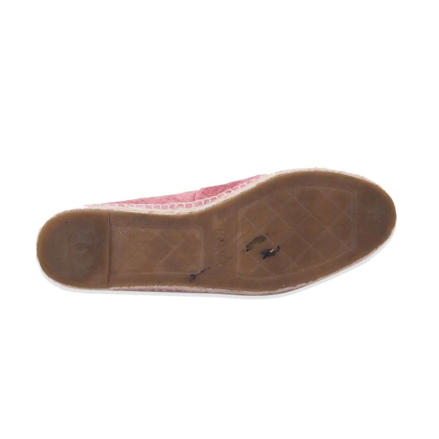 Chanel Velvet CC Espadrilles