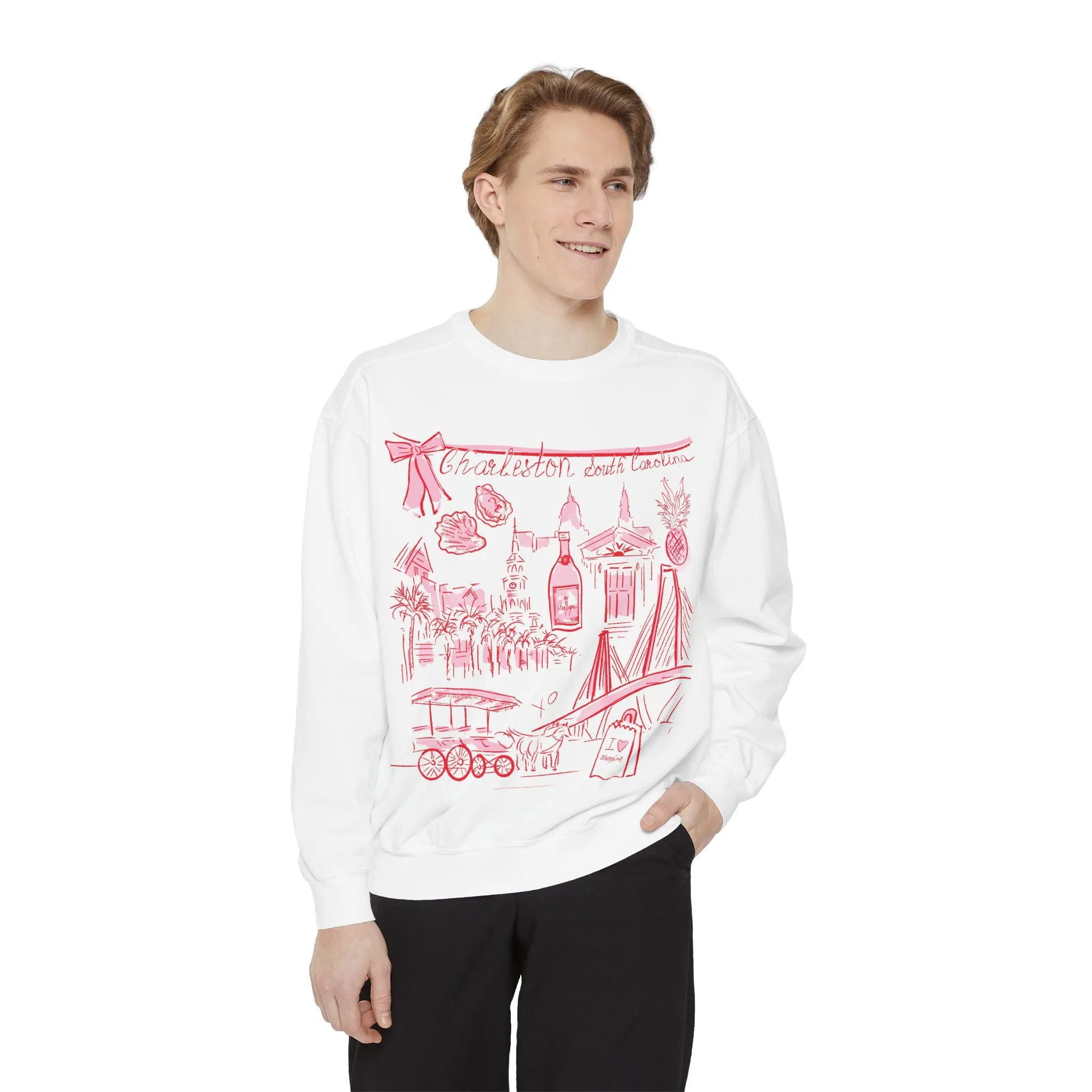 CHARELSTON - Comfort Colors Crewneck