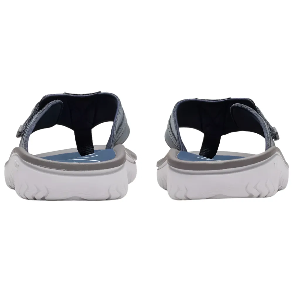 Clarks Wesley Sun Navy Leather Sandals