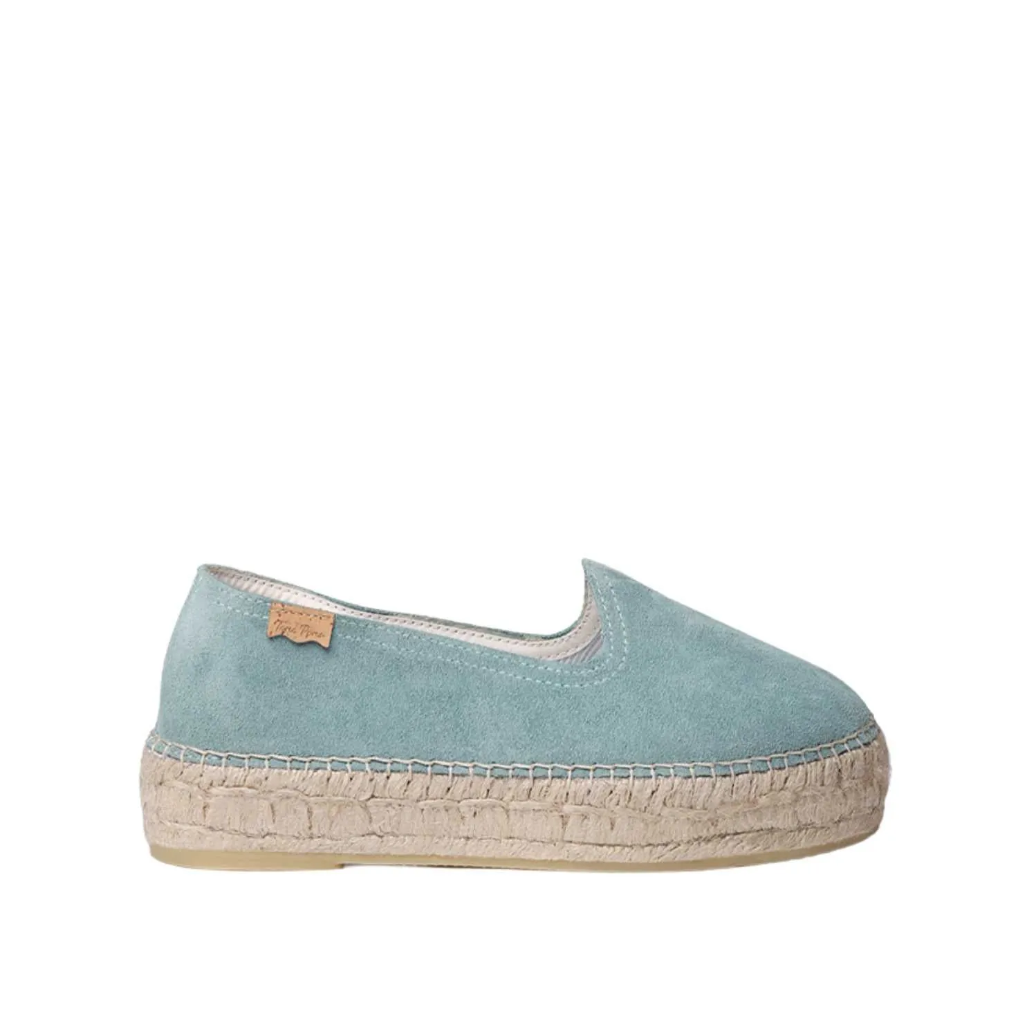 Closed Toe Suede Leather Espadrilles for Women - Keira