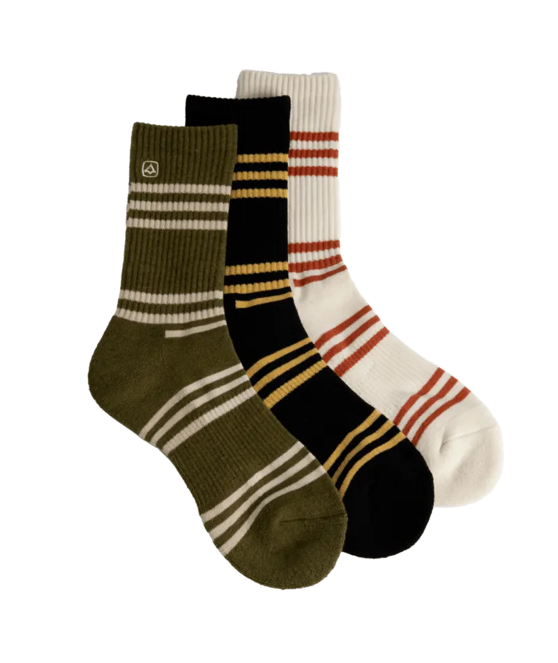 Coal Everyday Crew Socks 3 Pack