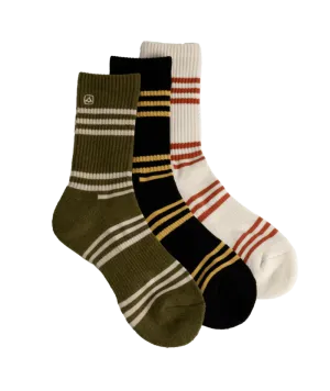 Coal Everyday Crew Socks 3 Pack