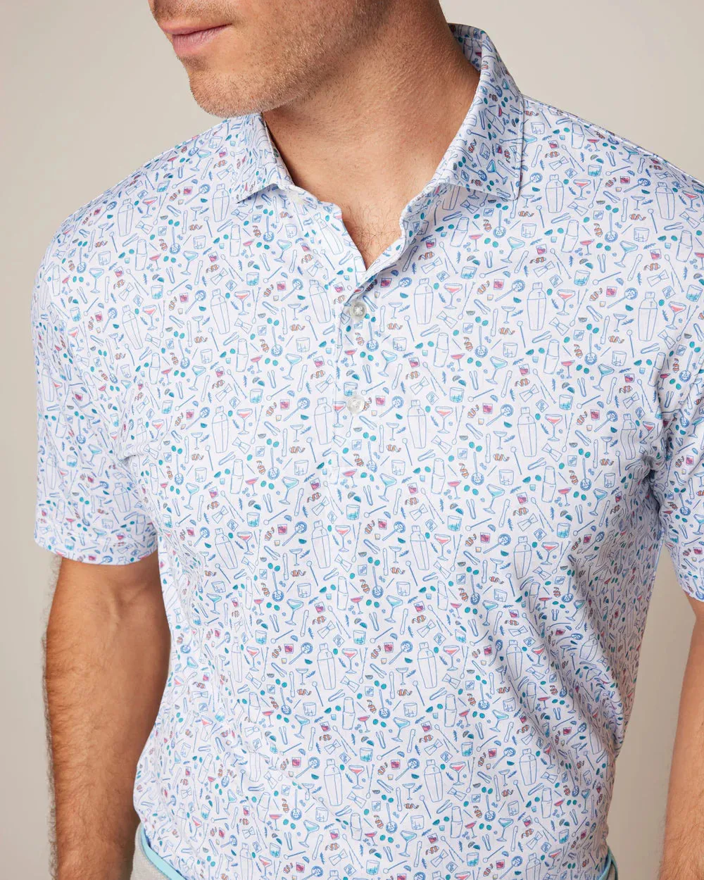 Cocktail Chemistry Polo (White)