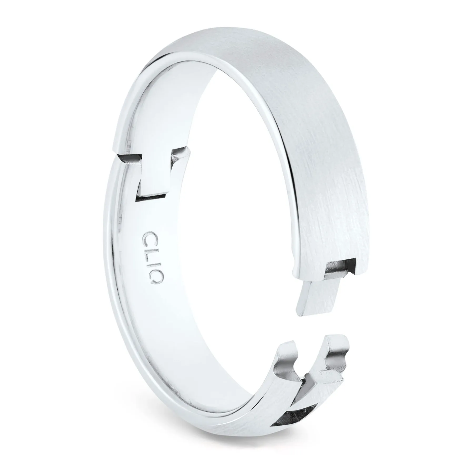 Comfort Fit Band with Matte Finish, 6mm