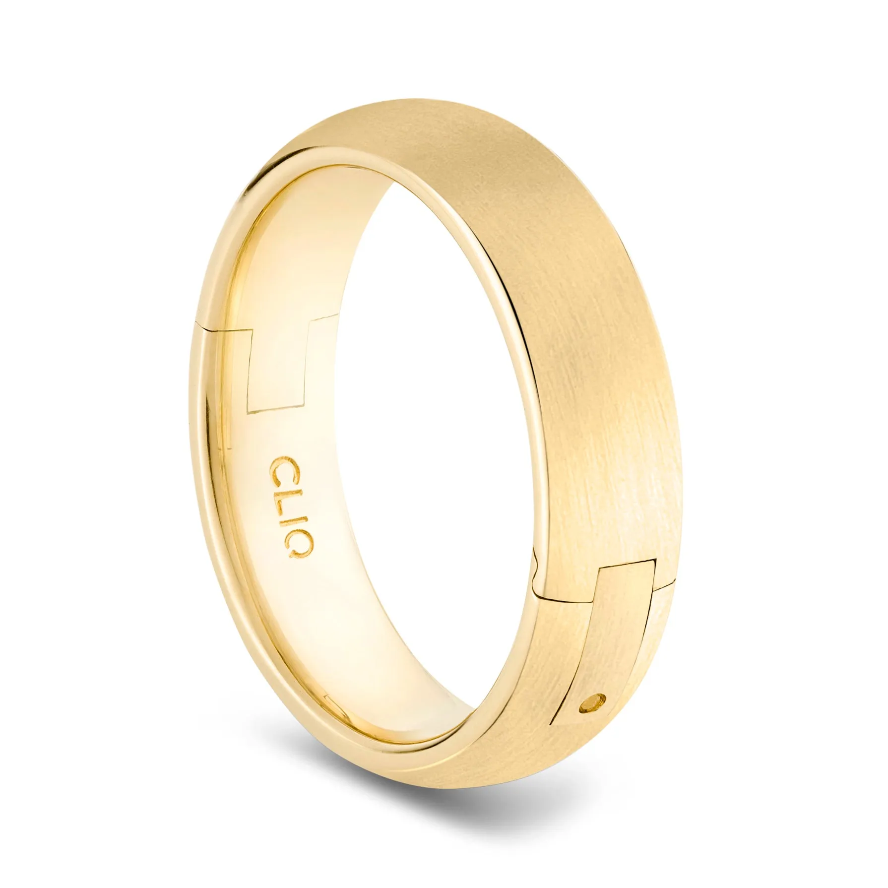 Comfort Fit Band with Matte Finish, 6mm