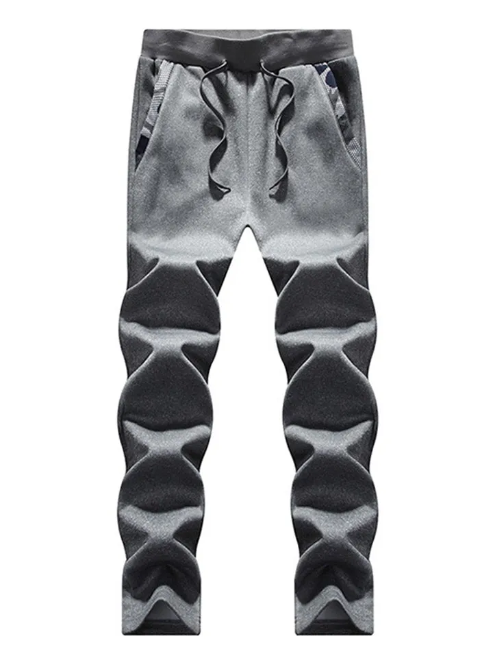 Comfort Fleece Long Sleeve Winter Male Casual Tracksuit