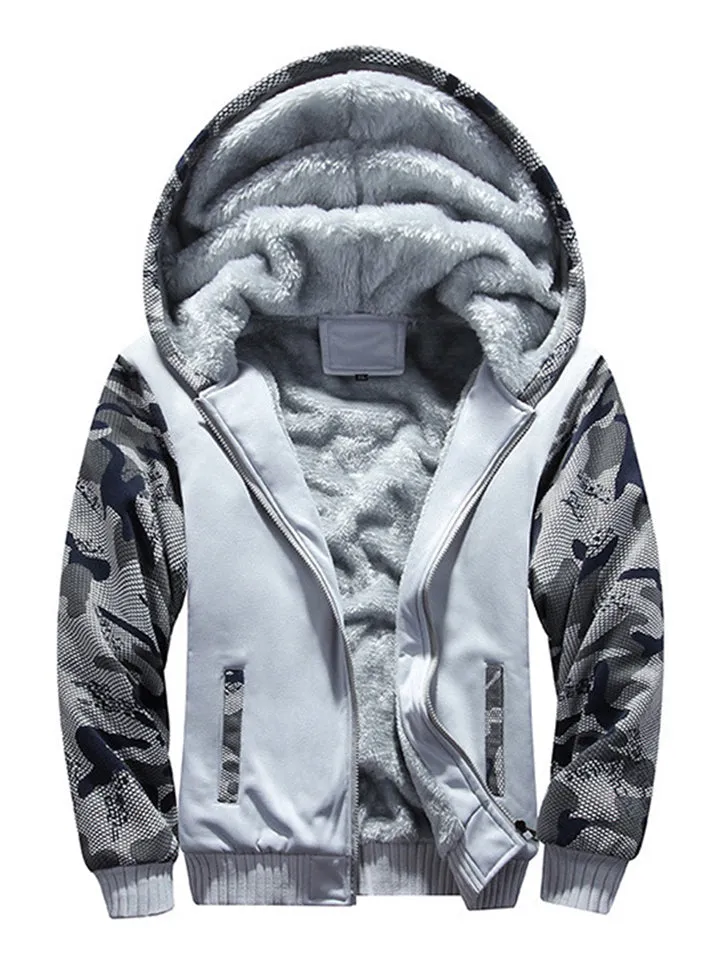 Comfort Fleece Long Sleeve Winter Male Casual Tracksuit