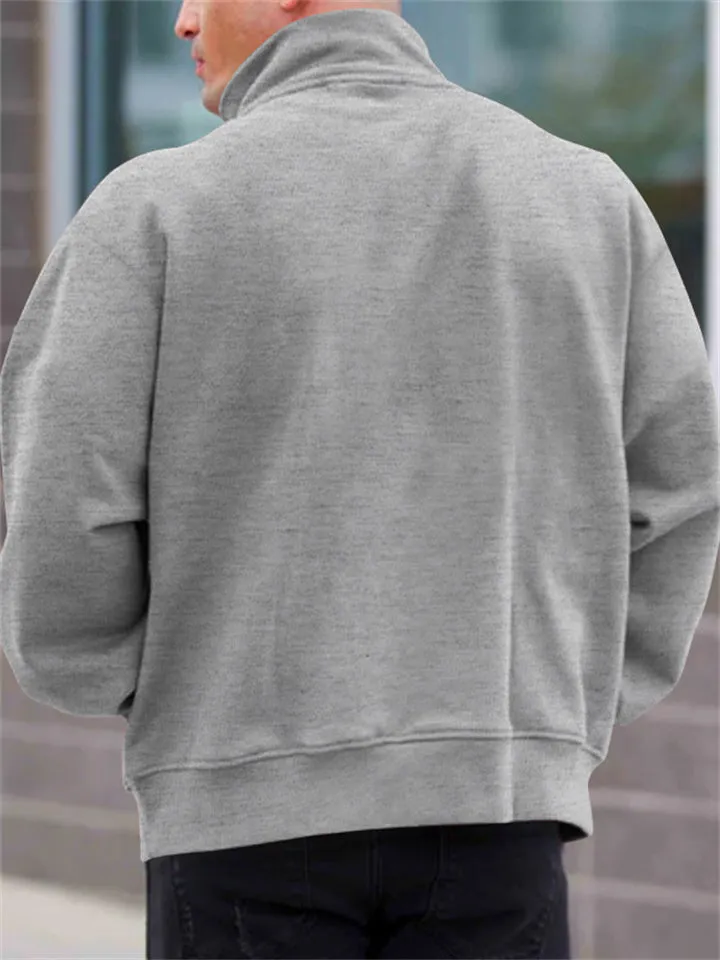 Comfort Fleece Quarter-zip Sweatshirt for Men