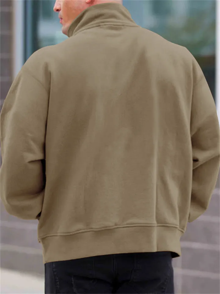 Comfort Fleece Quarter-zip Sweatshirt for Men