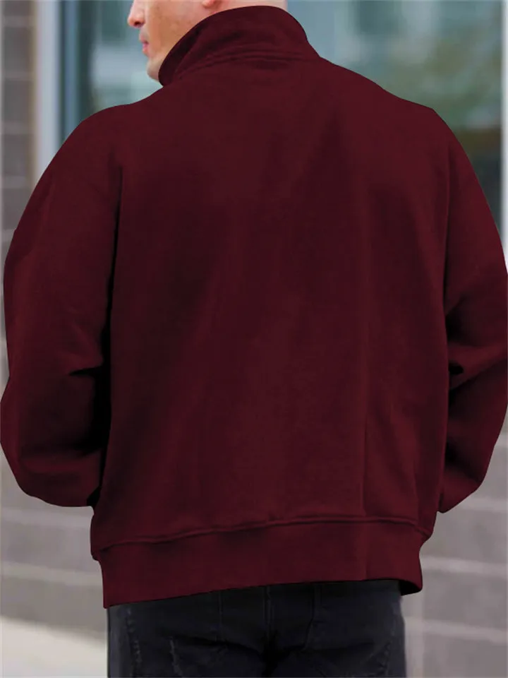 Comfort Fleece Quarter-zip Sweatshirt for Men