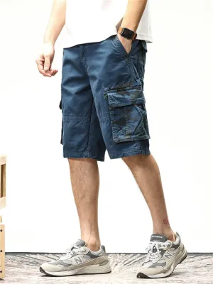 Comfort Wear-resistant Men's Korean Style Cargo Shorts