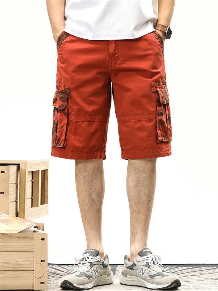 Comfort Wear-resistant Men's Korean Style Cargo Shorts