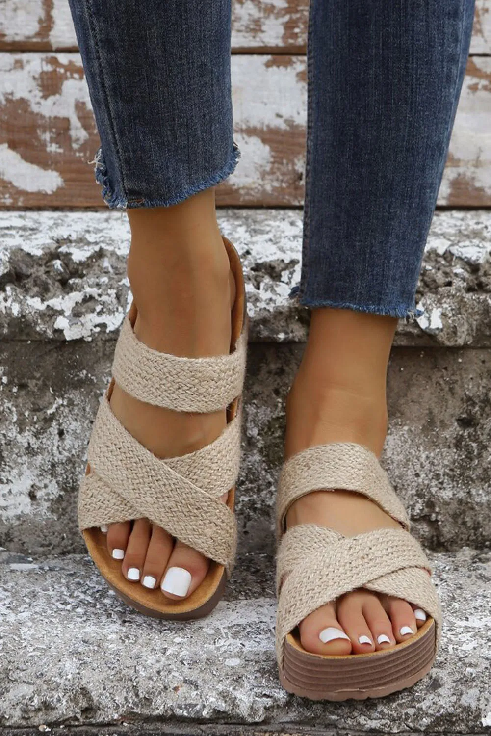 Criss Cross Sandals