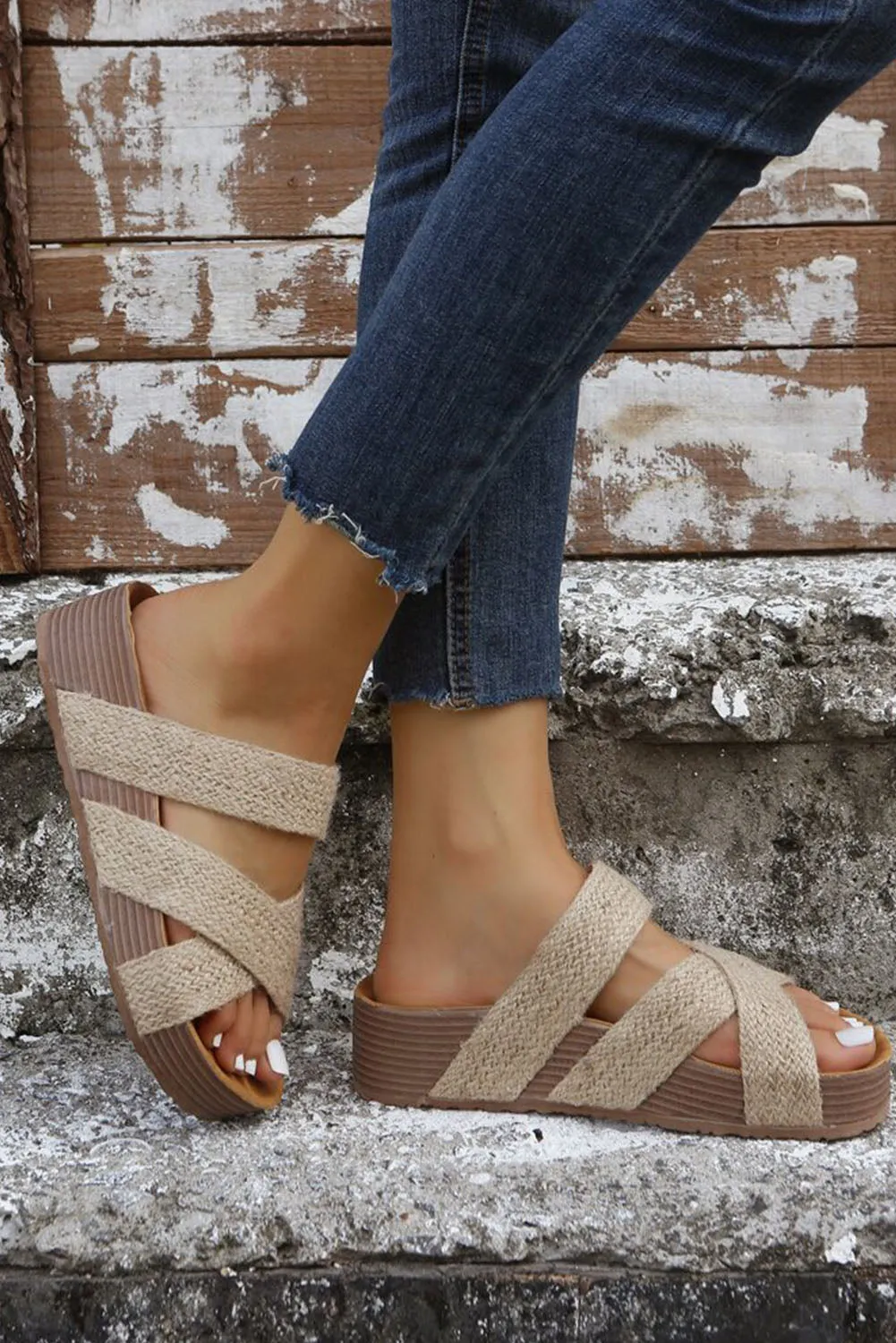 Criss Cross Sandals