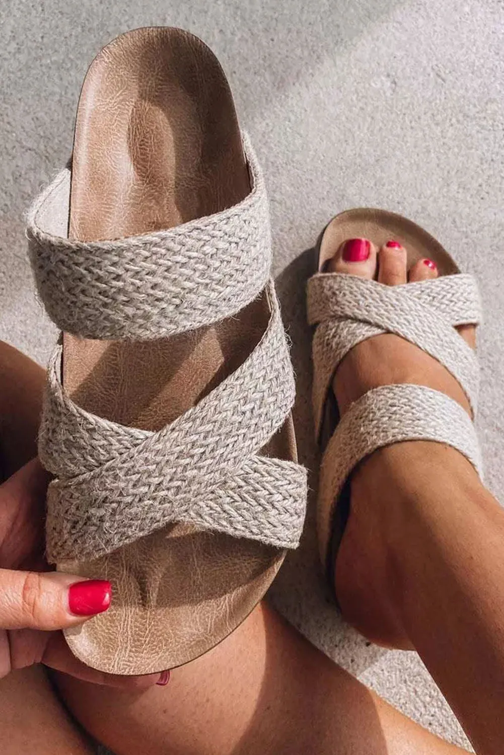 Criss Cross Sandals