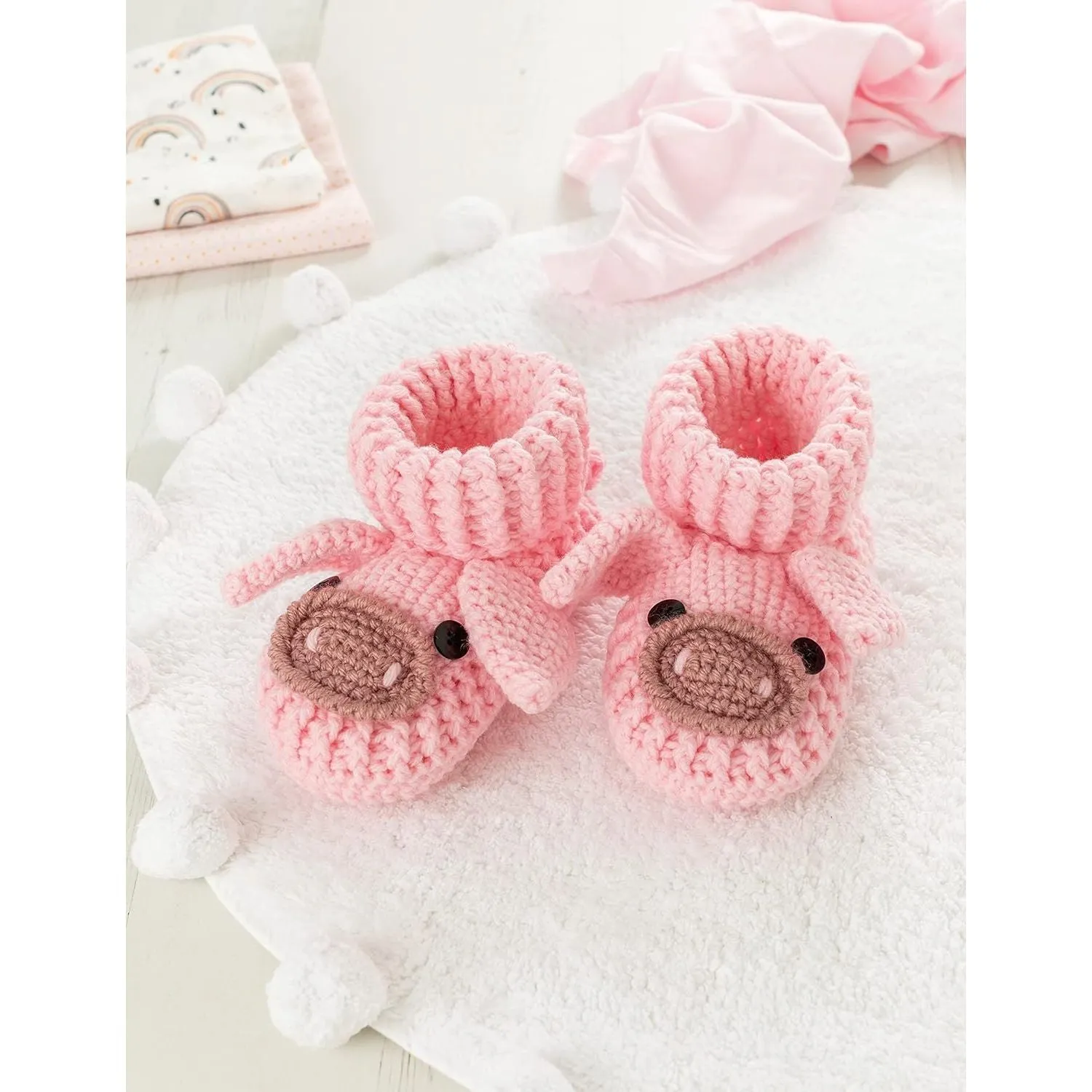 Crochet Animal Slippers: 60 fun and easy patterns for all the family: 2 by Ira Rott (Author)